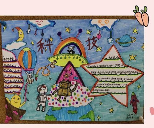 海底世界的手抄报我们想象的未来生活手抄报 我们爱科学手抄报合作
