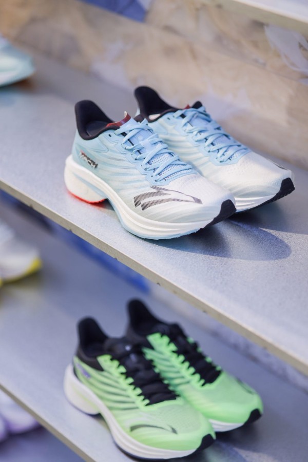 a pair of shoes on a table