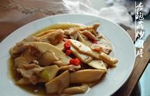 杏鲍菇炒肉片