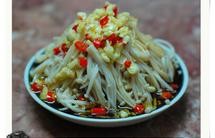 凉拌金针菇