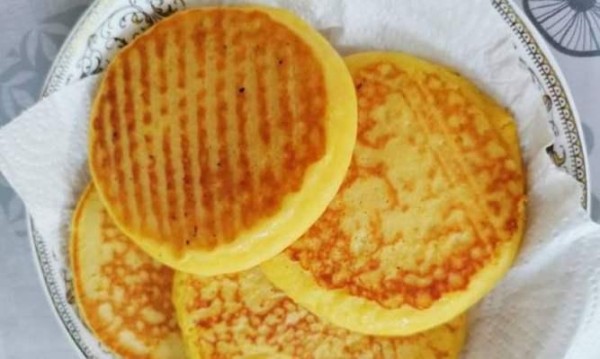 家庭美食DIY——酸奶玉米饼(做法简单)