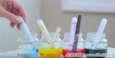 孩子手工后的场所卫生巧打理
