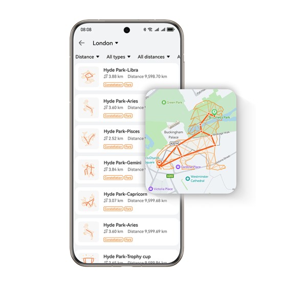 HUAWEI Health RouteDraw