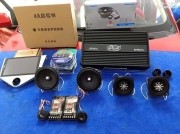 南宁汽车音响改装奇瑞风云2音响改装劲浪喇叭+隔音改装