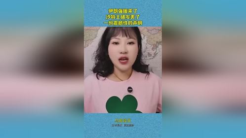 伊朗强援来了，沙特王储发表了，一份震撼性的声明