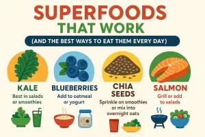 奏效的超级食品(以及每天食用它们的最佳方法)