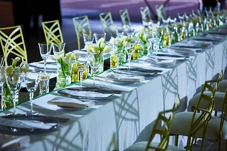 美美装饰的婚礼地点图像 宴会 用餐 庆典 婚姻 接待高清图片