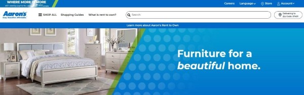 Aaron's 在线租家具