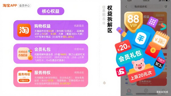 淘宝 88VIP 值得开吗？权益拆解 + 开通攻略 + 避坑指南，省钱必看
