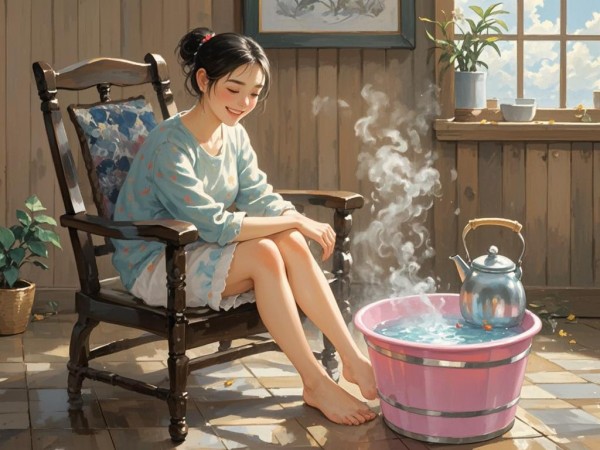 怎样用热水泡脚来舒缓疲劳