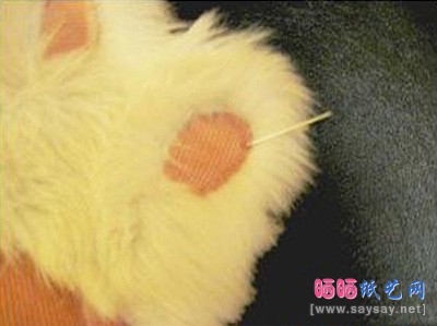 可爱的猫爪手套制作教程步骤3-m.saybb.net