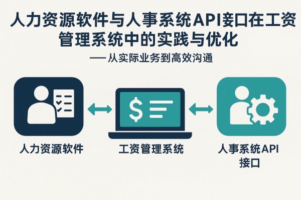 人力资源软件与人事系统API接口在工资管理系统中的实践与优化——从实际业务到高效沟通
