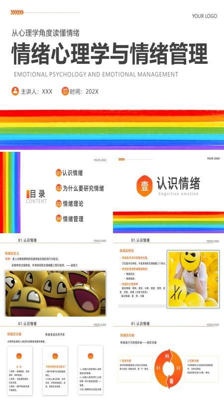 心理学情绪管理PPT课件