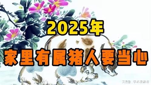 2025年，家里有属猪人要当心，看下不吃亏