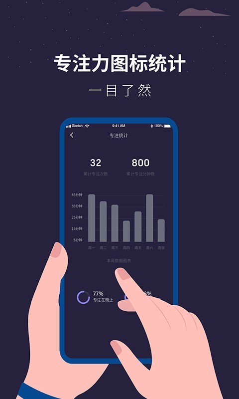 潮汐睡眠监测助手app(改名白噪音睡眠助手) v1.1.4 安卓版 3