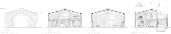 住宅空间，建筑改造，loft公寓，生活工作空间，巴塞罗那