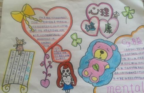 小学生心理健康教育手抄报六年级 七年级心理健康手抄报 七年级心理小