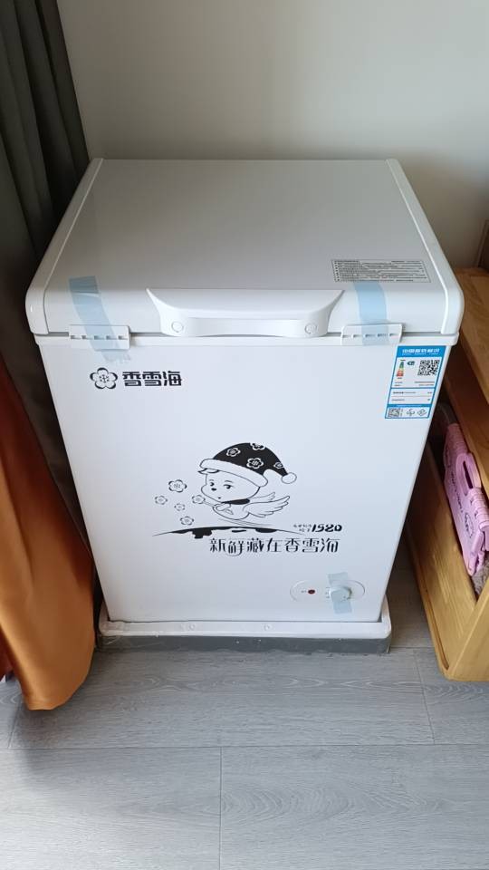 [苏宁优品]香雪海 128升 冰柜家用冷柜 冷藏柜 冷冻柜 冷藏冷冻可转换 冰柜小型家用 BD/BC-128S179BE晒单图