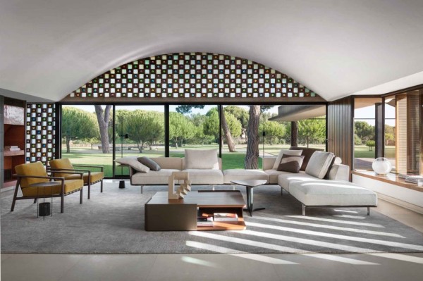 Property, Living room, Interior design, Room, Building, Furniture, Ceiling, House, Architecture, Home, 