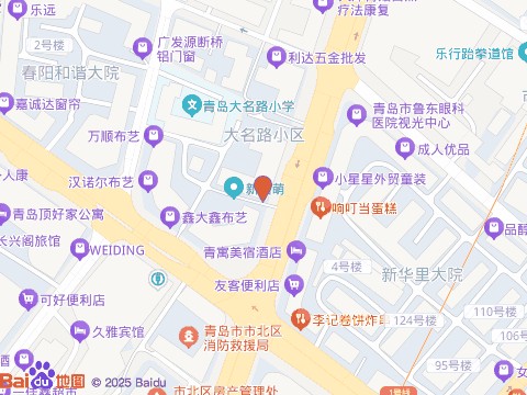 大广联布艺配饰生活馆位置示意图