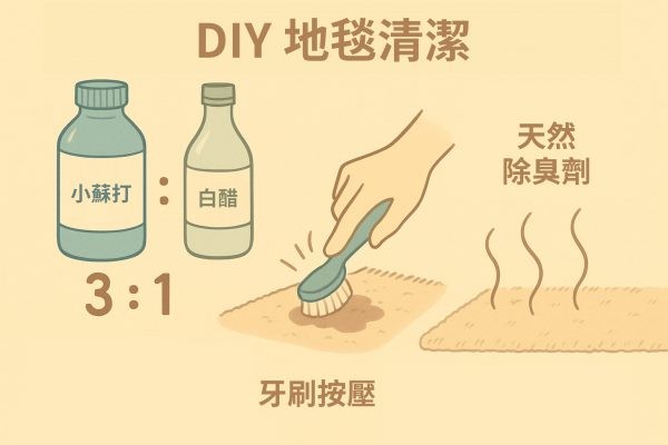 居家急救包：小蘇打+白醋天然除味劑使用指南