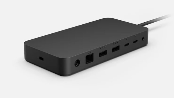 Surface Thunderbolt™ 4 扩展坞的渲染图像