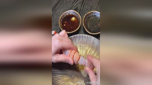 干净利落的虾剥技巧