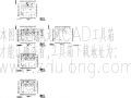 某学校食堂弱电与风机配电平面图