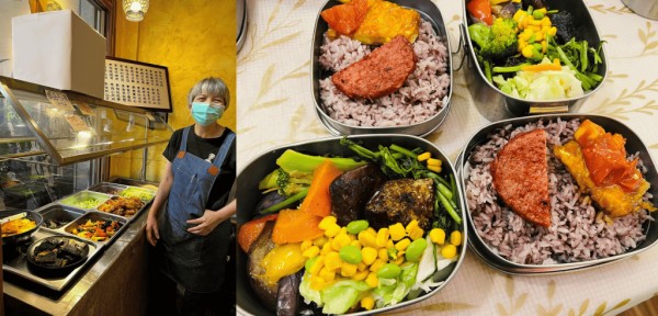 桃園素食｜桃園區｜阿嬤の咖啡屋蔬食餐廳