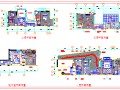 一套豪华别墅室内cad装修平面图