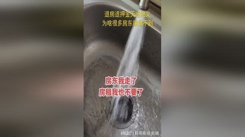如果房东不退押金，你会怎么办？