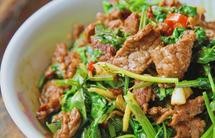 香菜牛肉
