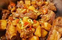 土豆炖排骨