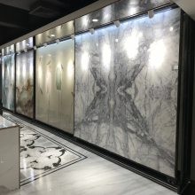 长雅供应陶瓷展具背景墙金属推拉柜展具墙纸展示石材展架木地板涂料展示柜