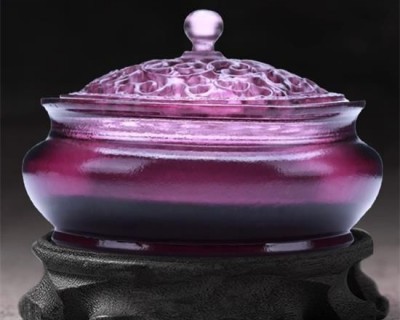 ​​​​​​​尚书缠枝古法琉璃香薰炉