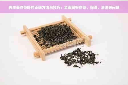 养生壶煮茶叶的正确方法与技巧：全面解答煮茶、保温、清洗等问题