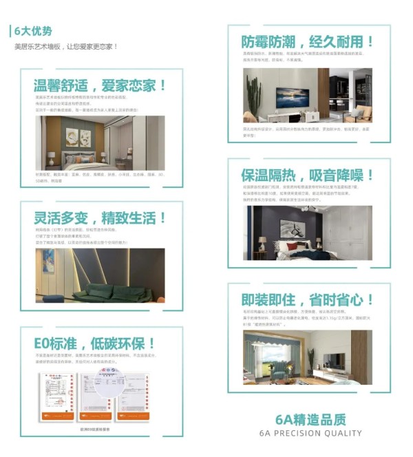 美居乐装饰板材系列，打造个性化家居生活