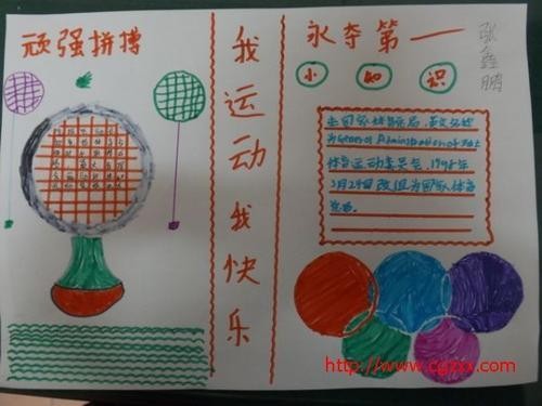 手抄报图片大全运动会手抄报一年级运动会手抄报 运动会手抄报内容