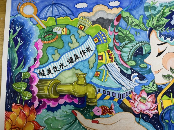 健康主题画 健康主题画 临摹