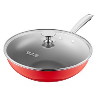 炊大皇(COOKER KING)玉红304不锈钢炒锅30CG30HYB
