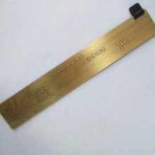 现货中国风古典尺子书签厂家直供金属书签文创古风书签套装批发