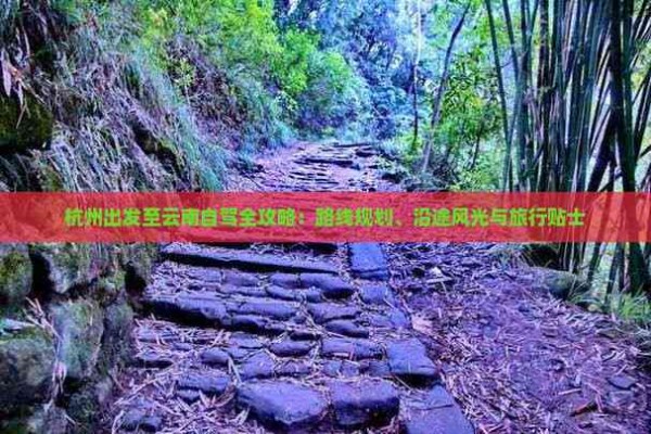 杭州出发至云南自驾全攻略：路线规划、沿途风光与旅行贴士