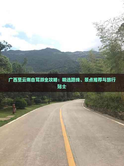 广西至云南自驾游全攻略：精选路线、景点推荐与旅行贴士