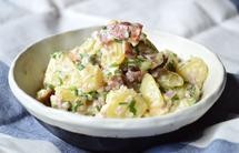 小土豆沙拉+洋葱蛋黄酱沙拉酱