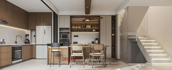 双拼别墅设计效果图如何布局?怎样打造高端大气又实用的双拼别墅空间?