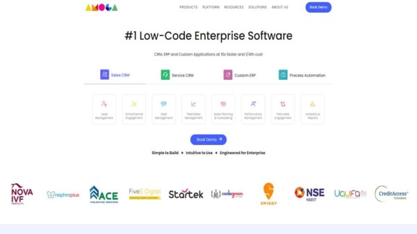 Amoga Low-Code Enterprise Software - Amoga低代码平台，重新定义应用开发和任务管理的标准。