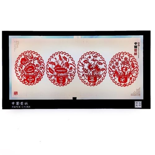 牛年窗花剪纸送礼生活艺术品布置新中式装饰品家居教室过新年公.