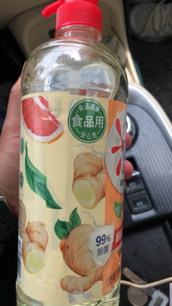 奥妙洗洁精柠檬去油污家庭装大瓶厨房家用餐具净不伤手洗涤剂正品 生姜去重油 1.1kg晒单图