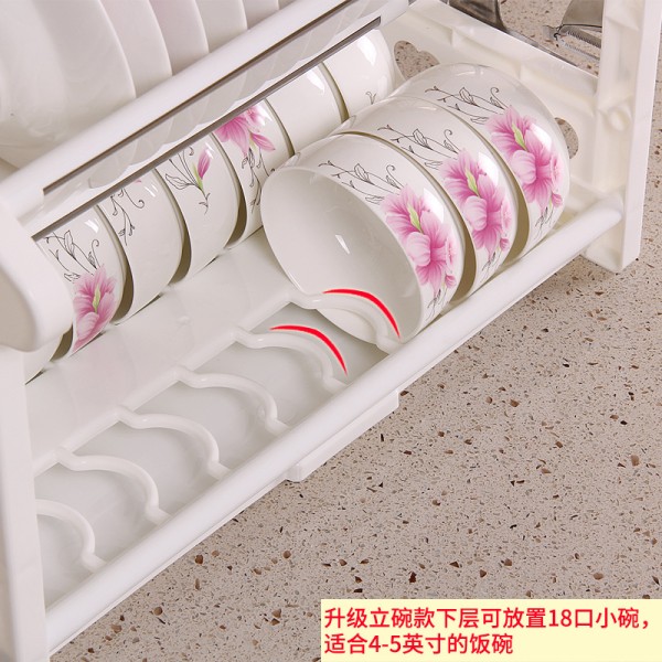 厨房放碗架沥水架洗碗置物架烘焙精灵厨具箱盘子碟刀架