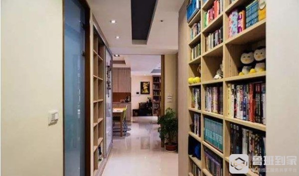 房间过道这样做!过道一秒变书房
